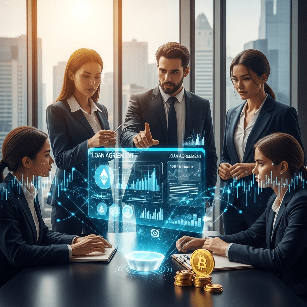 JP Morgan planea préstamos con criptomonedas para 2026