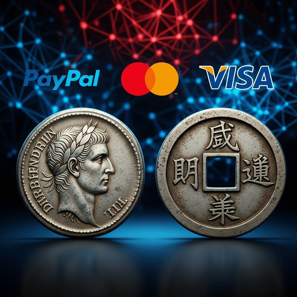 PayPal desafia a Visa y Mastercard con su funcion cripto