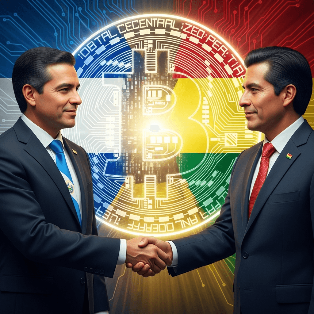 El Salvador y Bolivia impulsan cooperación en criptomonedas