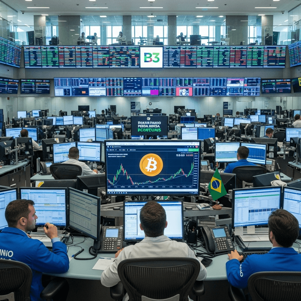 Brasil lanza primer ETF de futuros de Bitcoin en B3