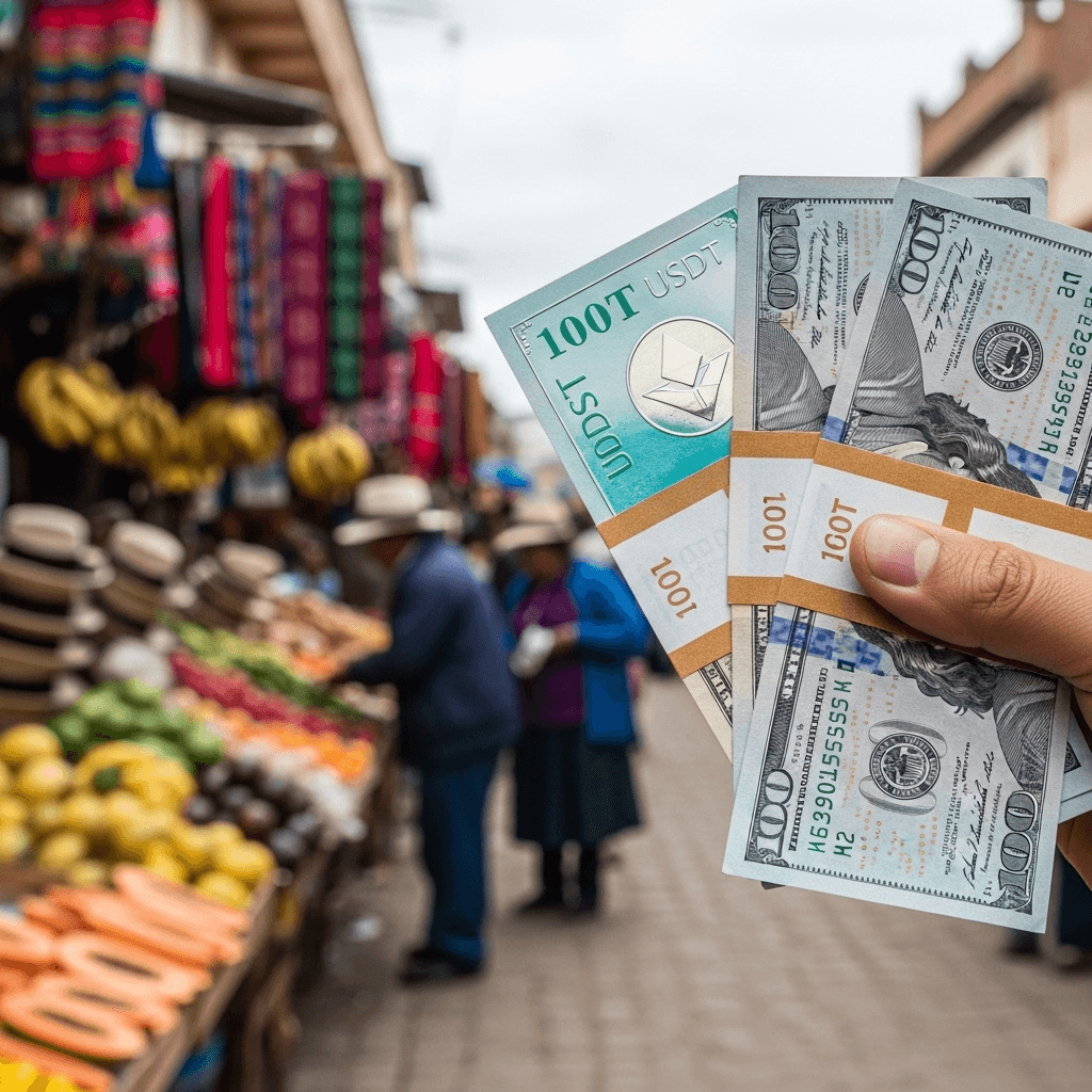 USDT se convierte en la moneda preferida en Bolivia