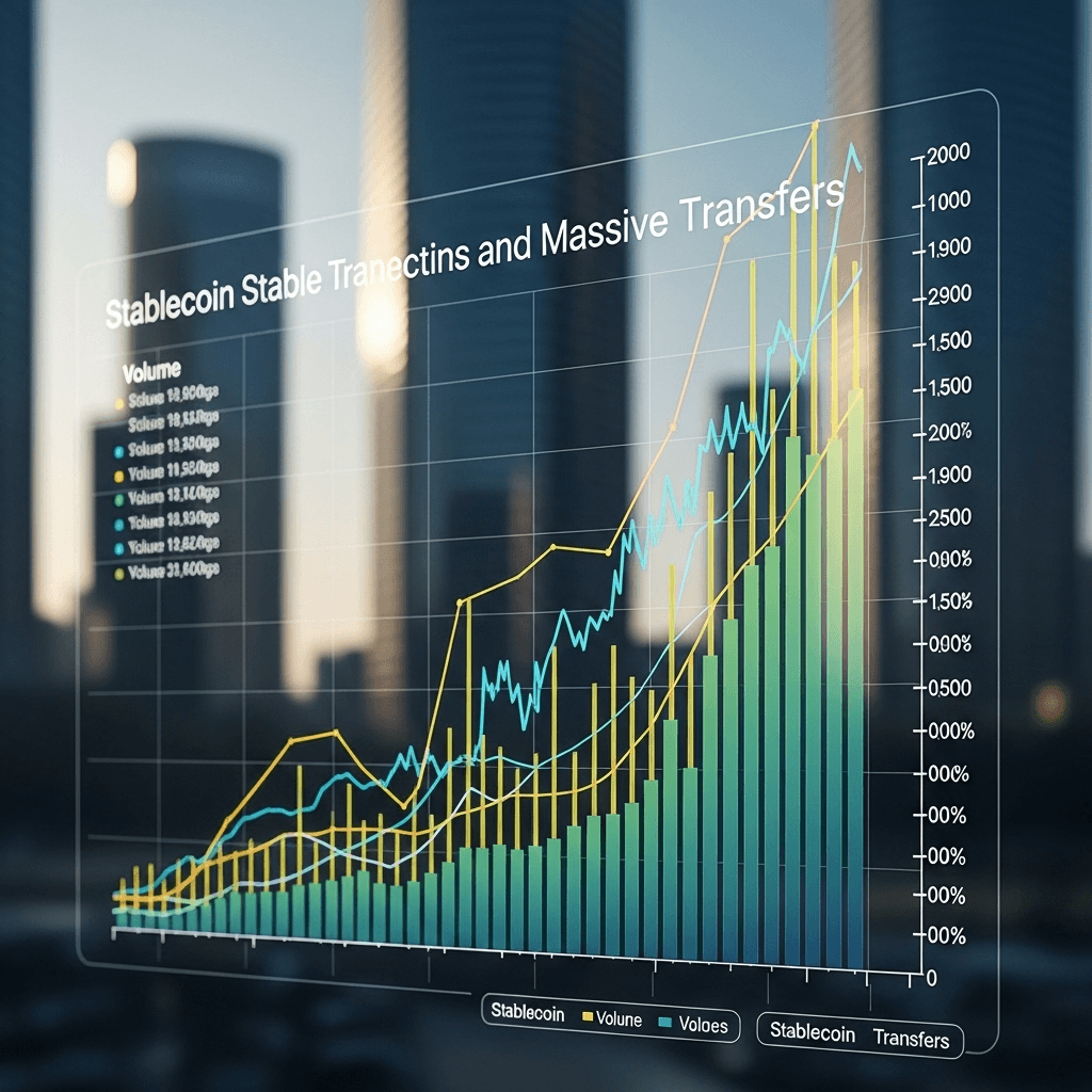 Crecimiento de stablecoins en LATAM: $15.6 billones en transferencias