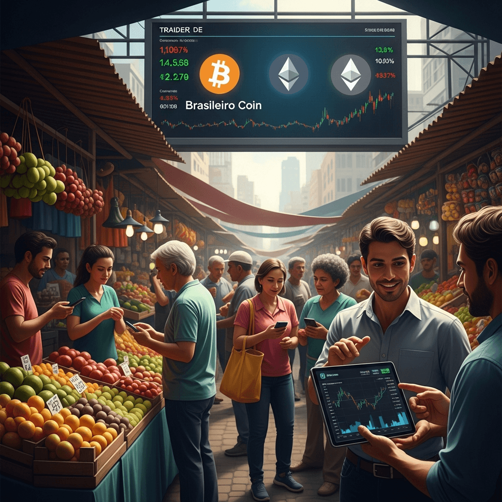 Brasil lidera el crecimiento cripto en Latinoamérica con 43%