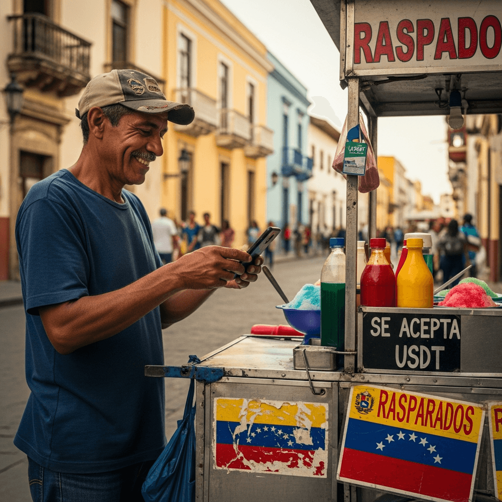 Venezolanos reactivan "raspa cupo" usando USDT como herramienta