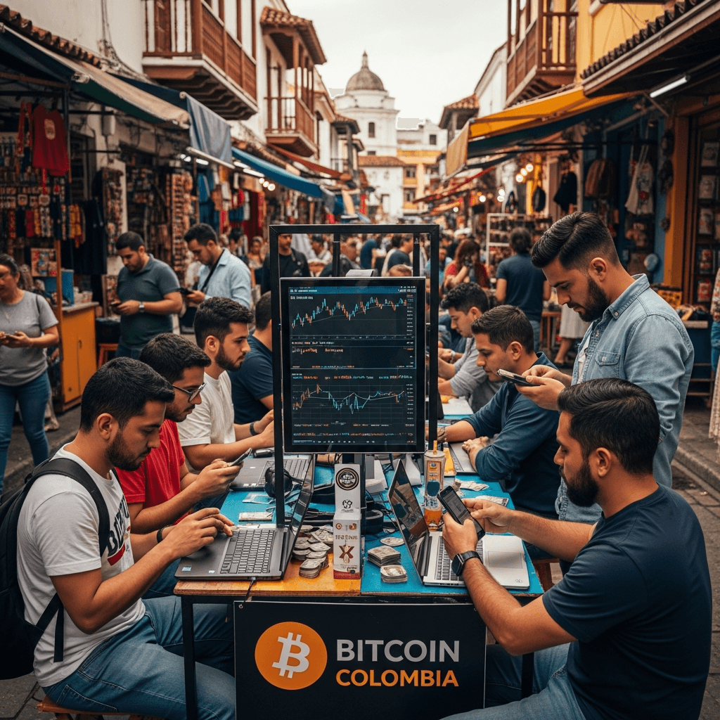 Colombia Lanza Nodo P2P para Comprar Bitcoin Sin KYC