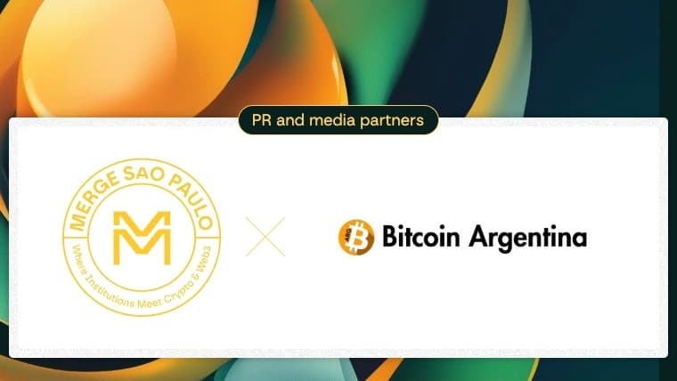 Bitcoin Argentina será Media Partner oficial de MERGE São Paulo 2026