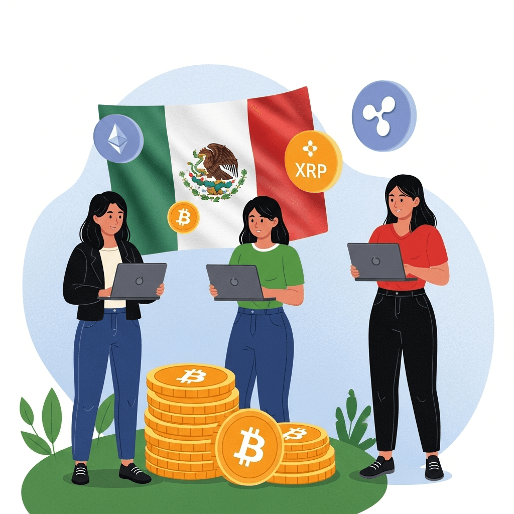 Estudio revela el crecimiento del bitcoin en Mexico