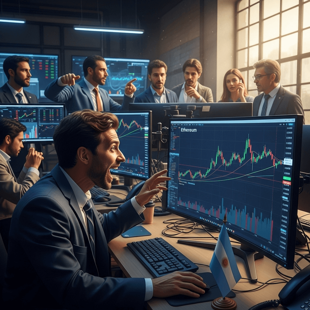 Ethereum Arrasa en el Mercado Argentino con Aumento Impactante
