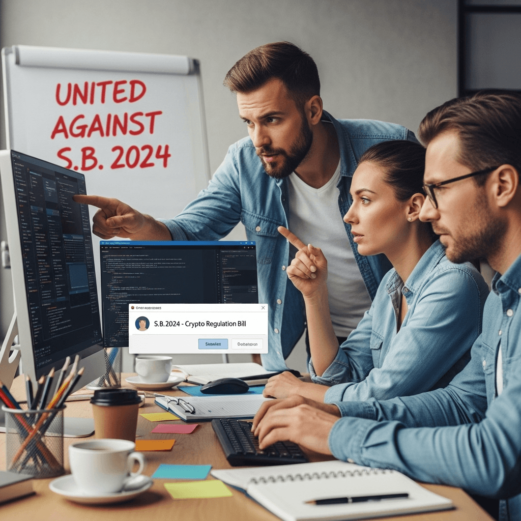 Industria Cripto Rechaza Proyecto de Ley que Afecta Desarrolladores