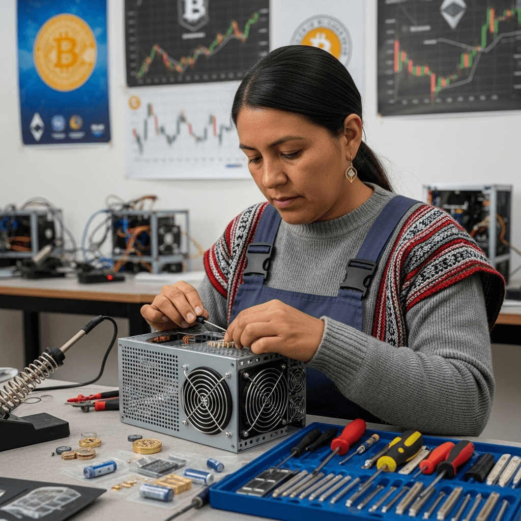 Lisa Vera: Educadora y Reparadora de Mineros de Bitcoin en Paraguay