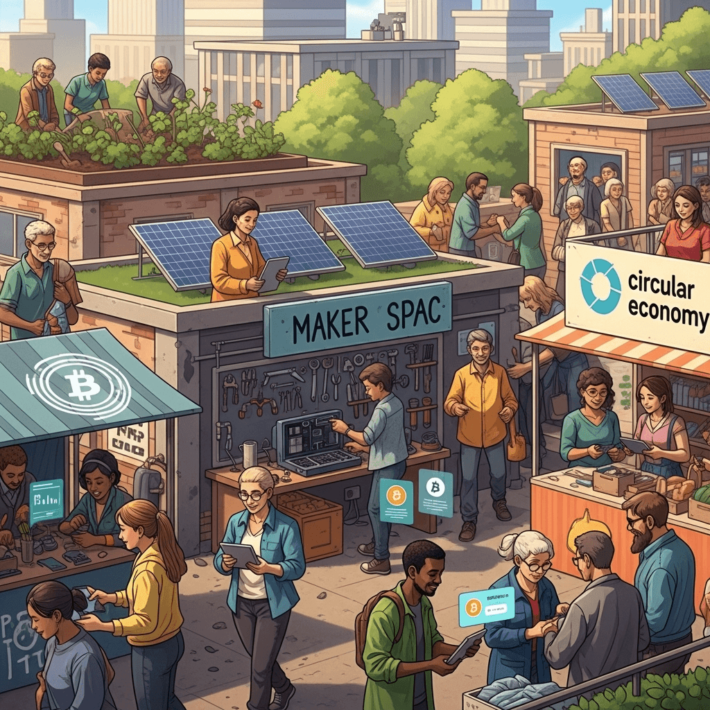 Liderazgo comunitario clave para la economia circular de Bitcoin