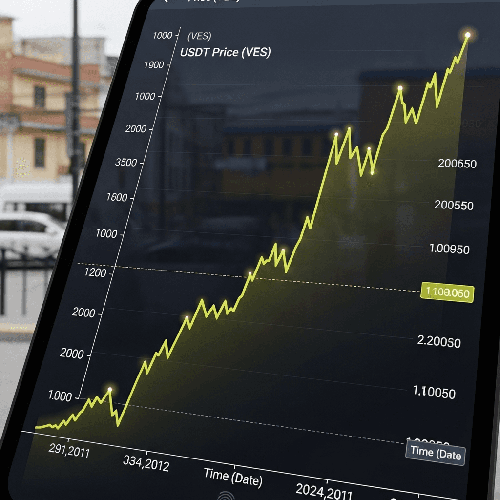 USDT en Venezuela: Aumento del 40% en un mes