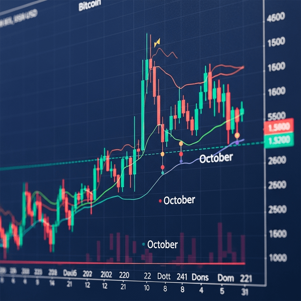 Octubre: Mes Clave Para Bitcoin con Fechas Decisivas