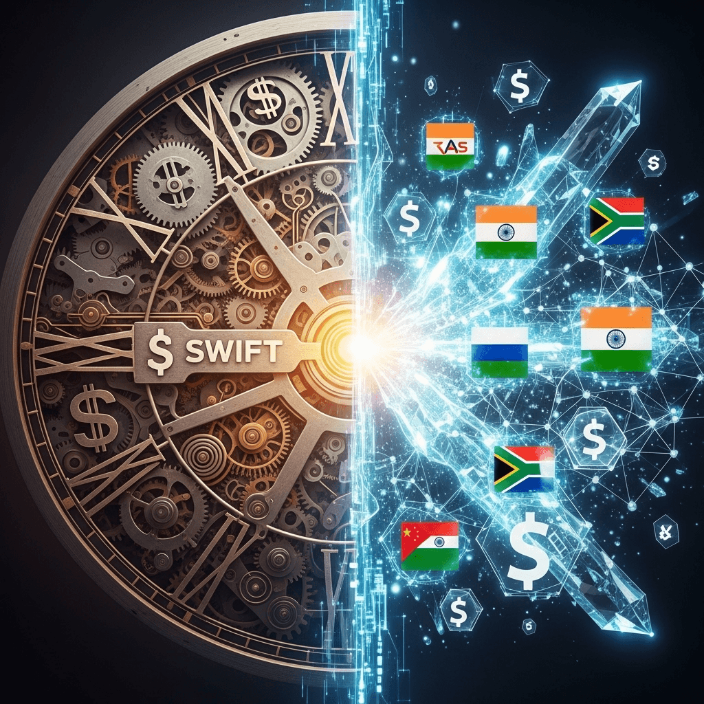 BRICS desafia a SWIFT con nuevo sistema de pagos transfronterizo