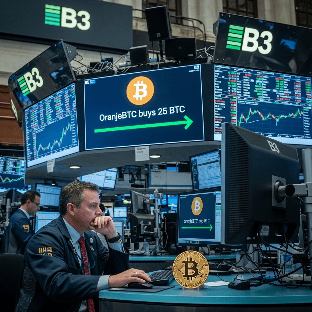 OranjeBTC Debuta en Brasil y Aumenta su Reserva de Bitcoin