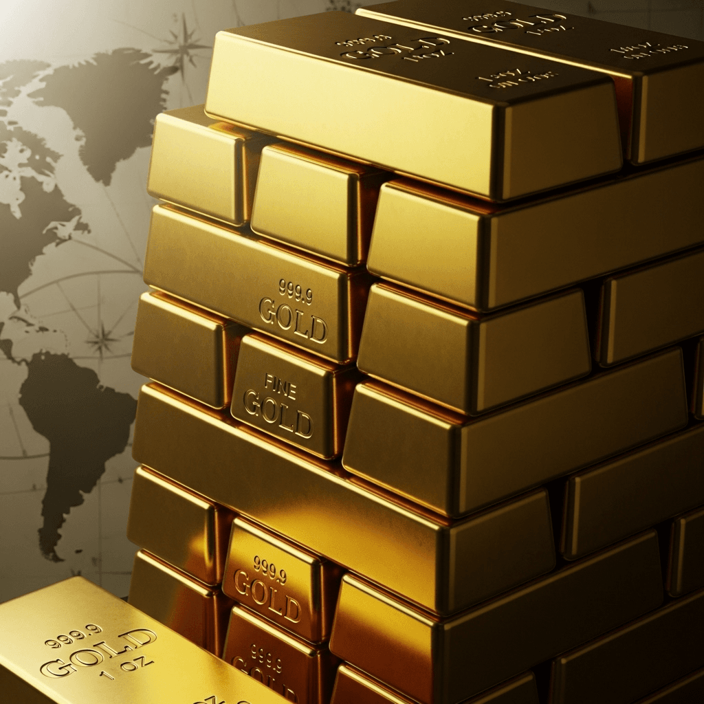 Tether supera a naciones en reservas de oro acumuladas