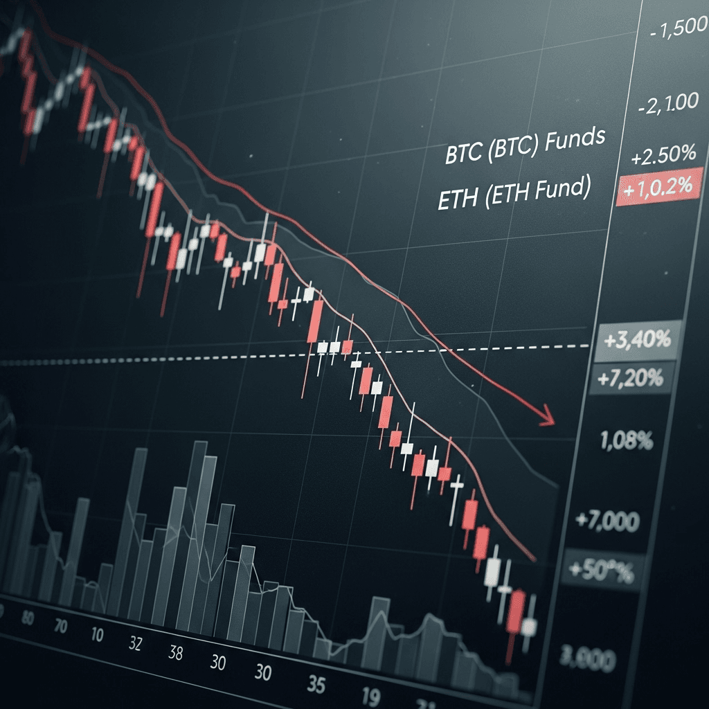 Fondos de Bitcoin y Ethereum Sufren Perdidas Millonarias en LATAM