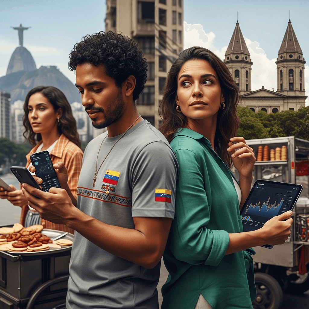 Brasil y Venezuela encabezan la adopción cripto en LATAM