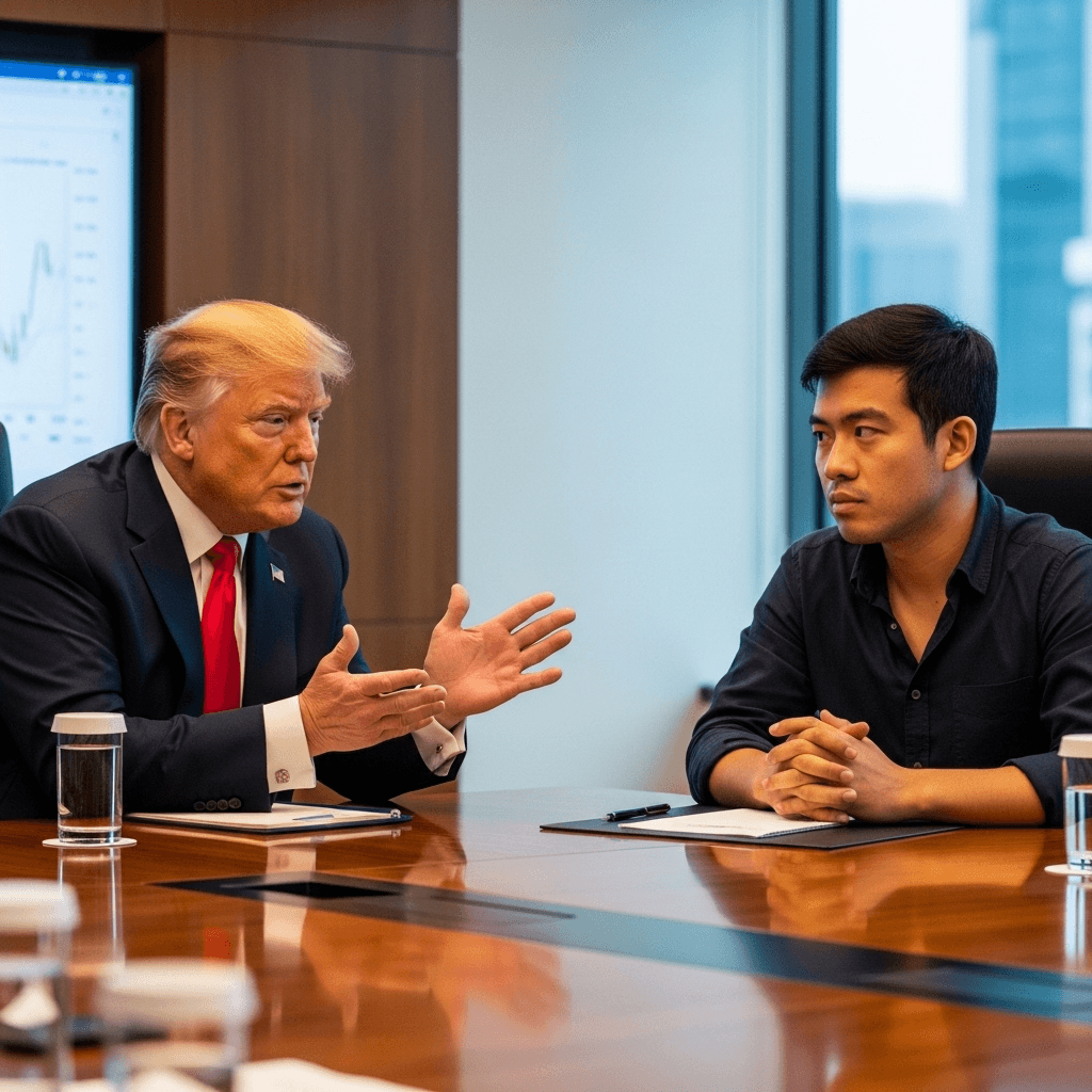 Trump indulta a CZ de Binance, fin de la persecucion cripto