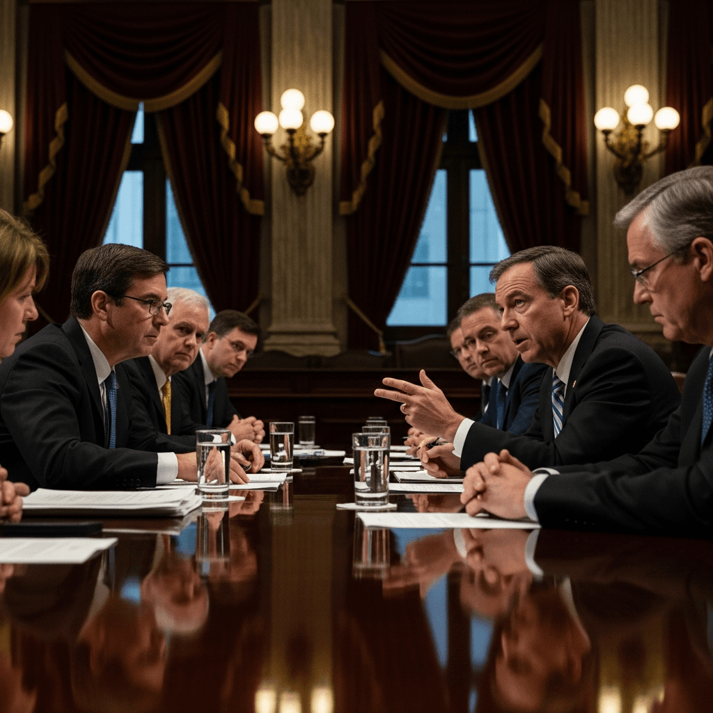 Senadores Abordan Proyecto de Ley Cripto Durante Cierre Gubernamental
