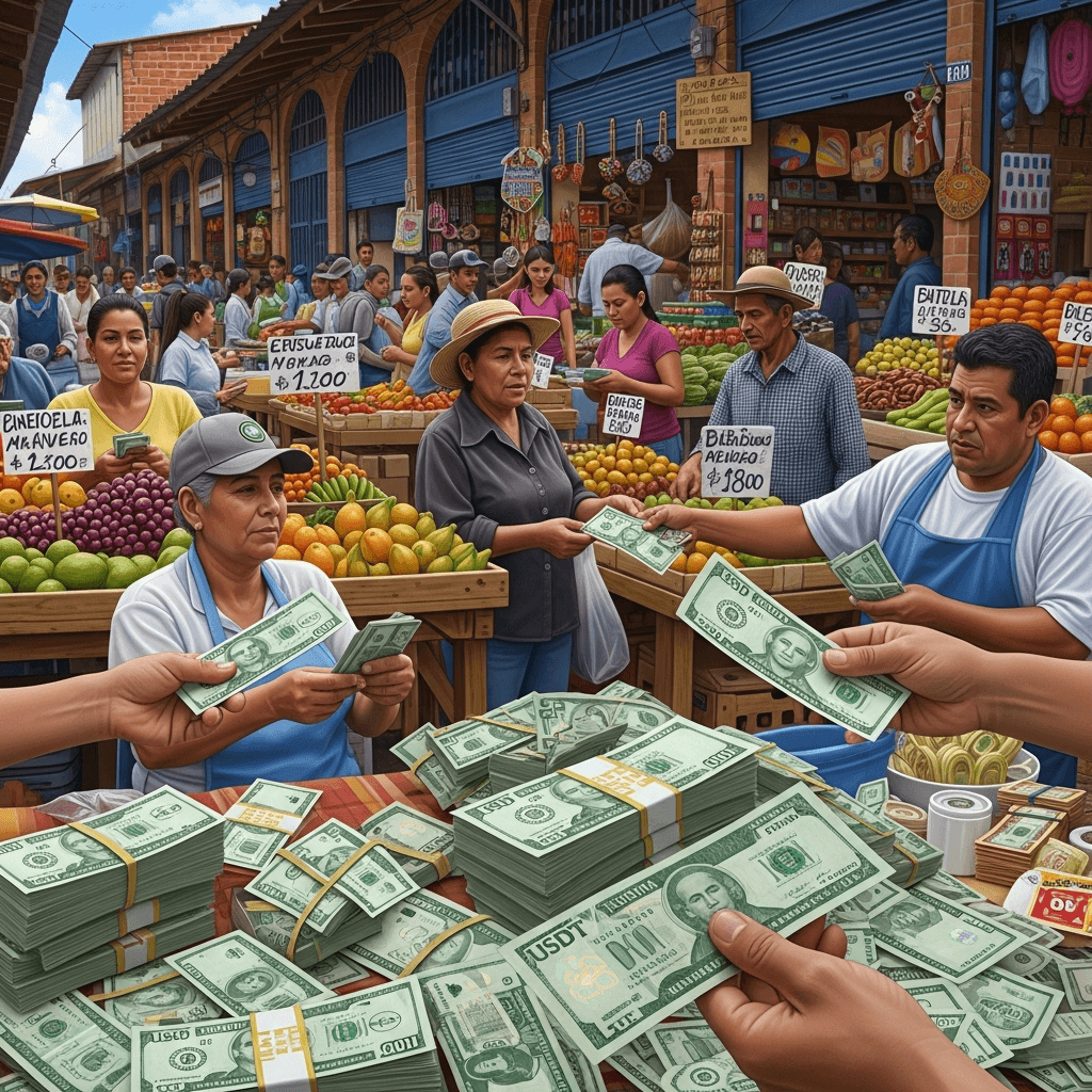 Aumento del uso de USDT en Colombia por cercania a Venezuela
