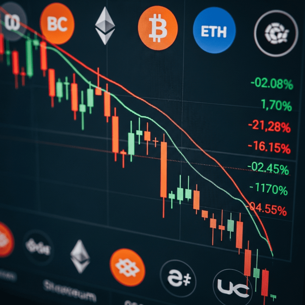 Pérdidas en Tesorerías Cripto: Impacto de la Caída del Mercado