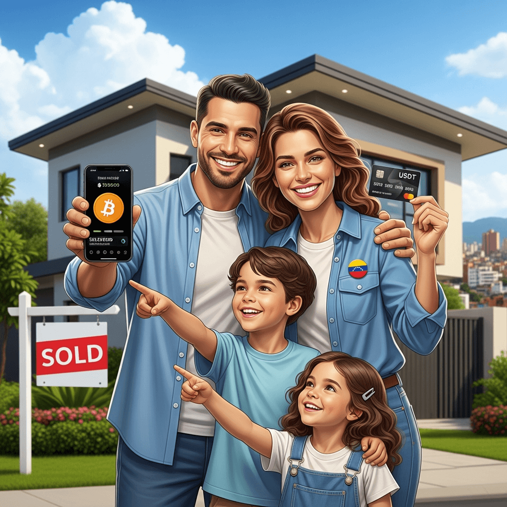Venezolanos adoptan Bitcoin y USDT para comprar propiedades inmobiliarias
