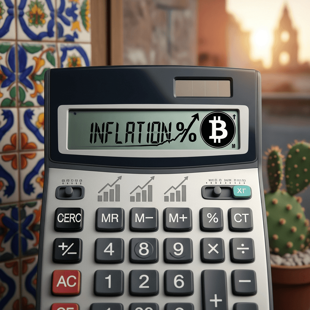 Nueva herramienta en Mexico revela impacto de la inflacion en Bitcoin