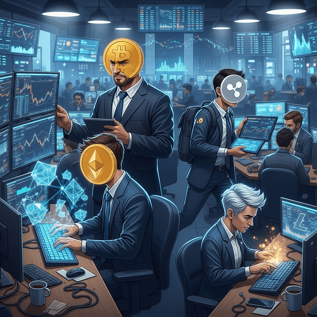 Las Big Four se adentran en el mercado de criptomonedas