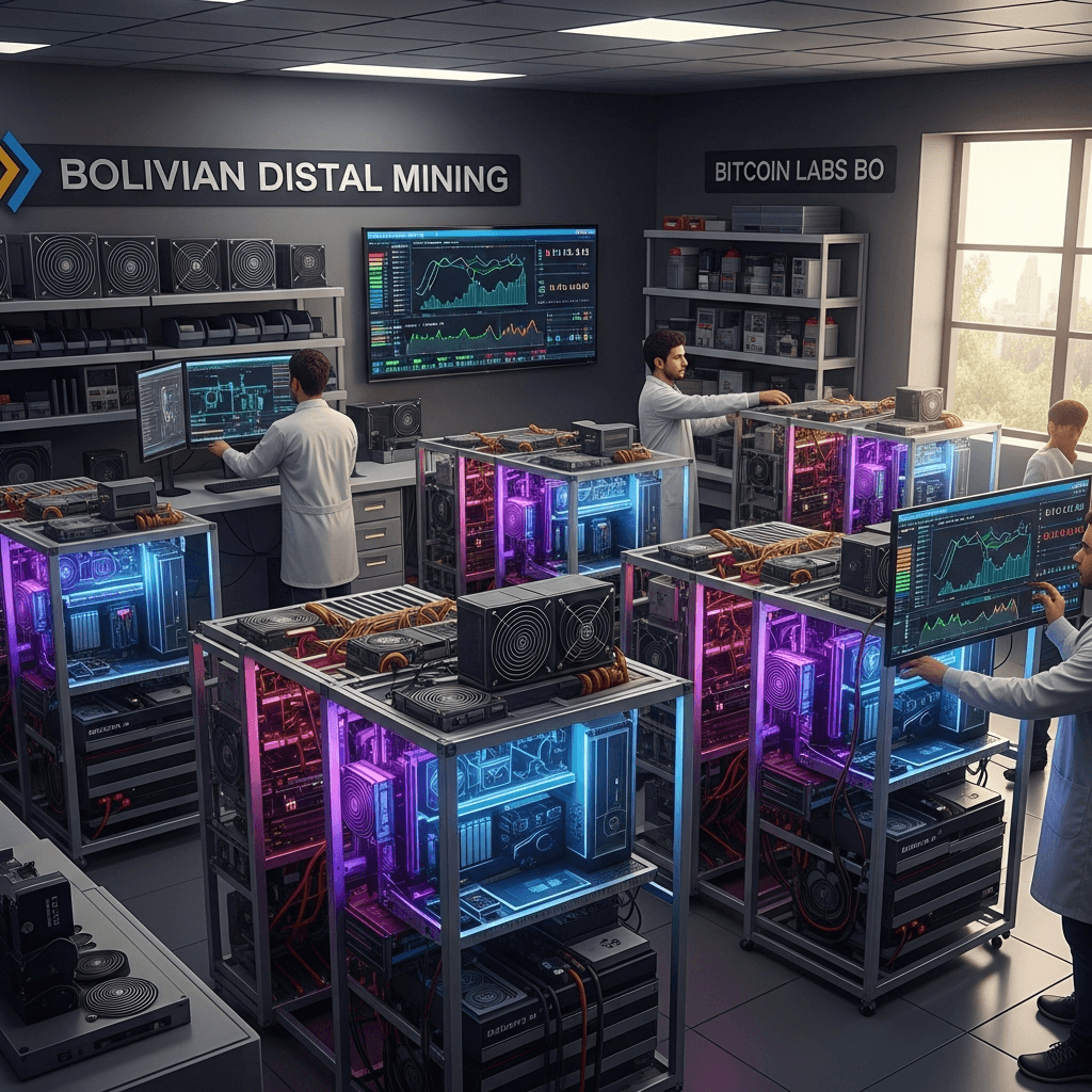 Nueva Iniciativa en Bolivia: Laboratorio Fisico para Bitcoin