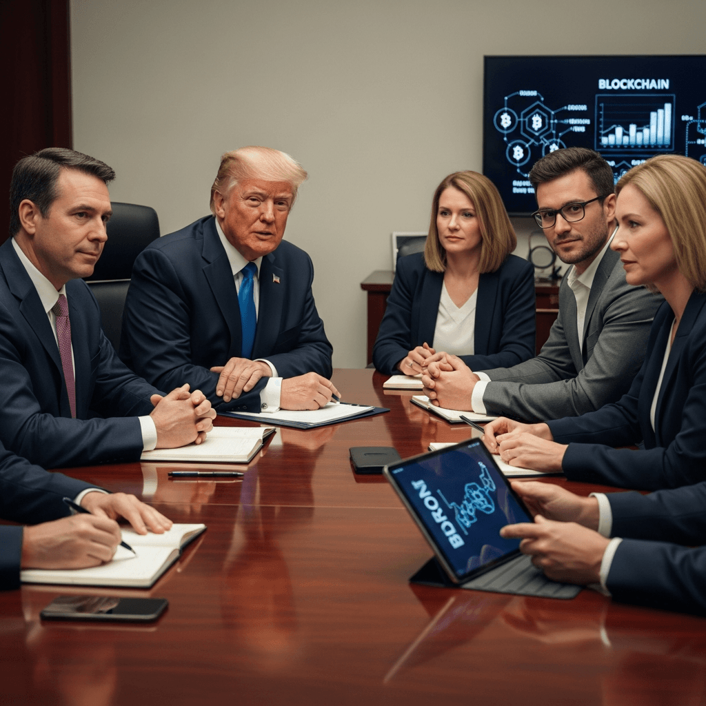 Trump y criptomonedas: Encuentro clave para la regulacion en EE.UU.