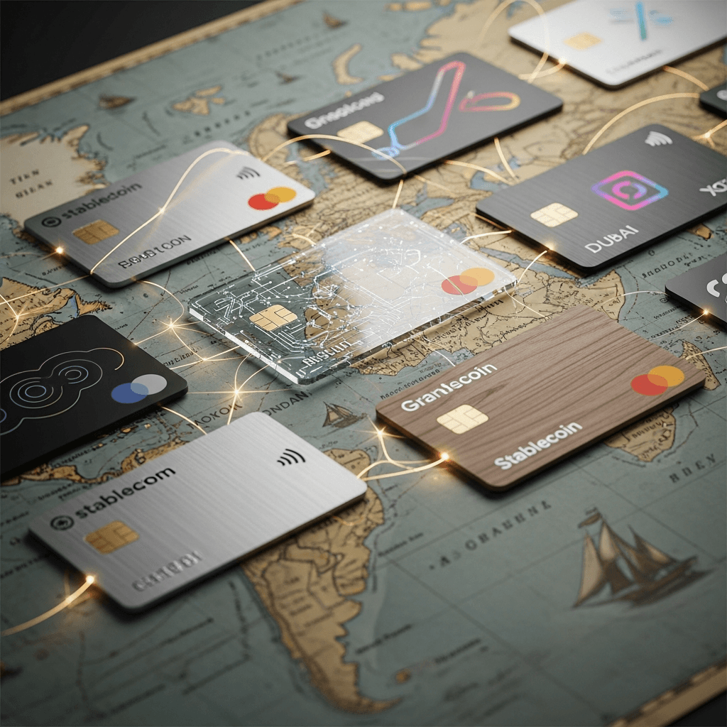 Visa y Bridge lanzan tarjetas con stablecoins en 100 paises