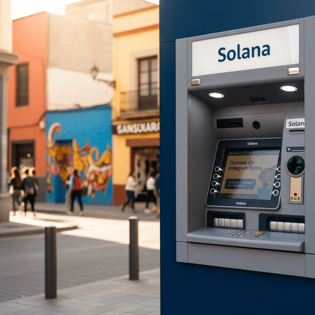 BitBase hace debut de Solana en cajeros de LATAM y España