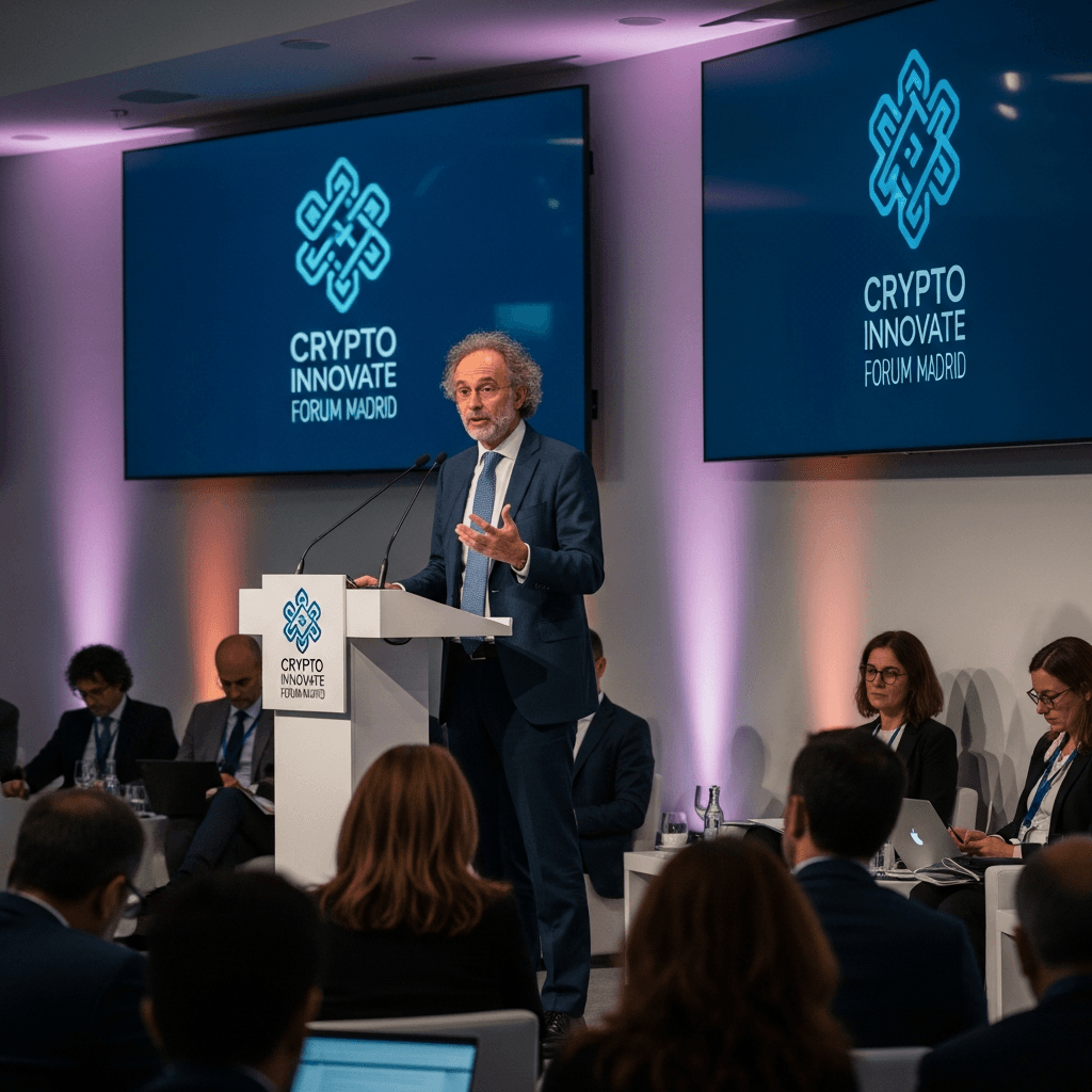 Milei clausurara foro en España centrado en criptomonedas