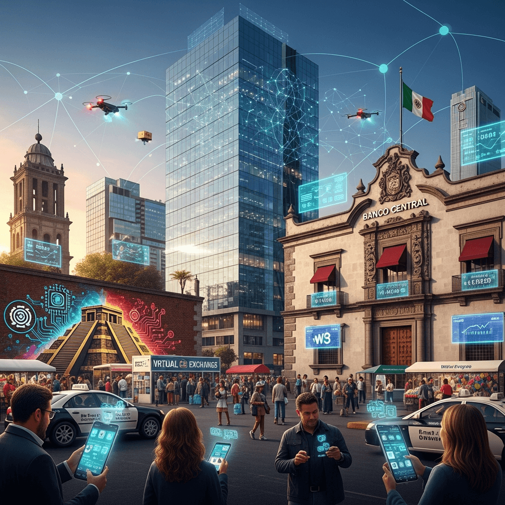Mexico impulsa la adopcion de criptomonedas en la region