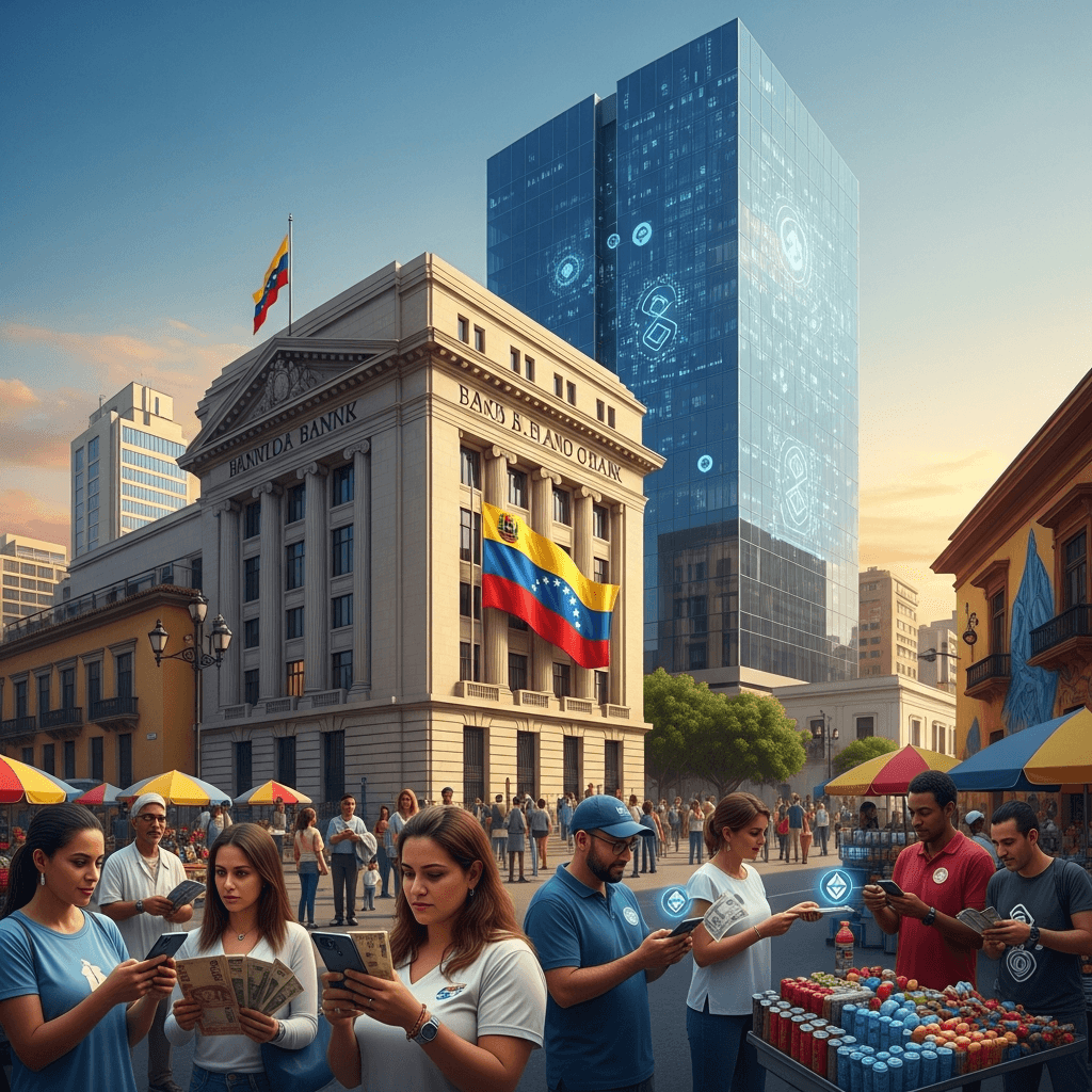 Bancos y criptomonedas: La nueva normalidad en Venezuela
