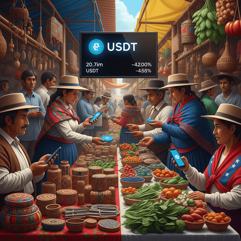 Bolivia y Venezuela: Similitudes en la Adopcion de USDT