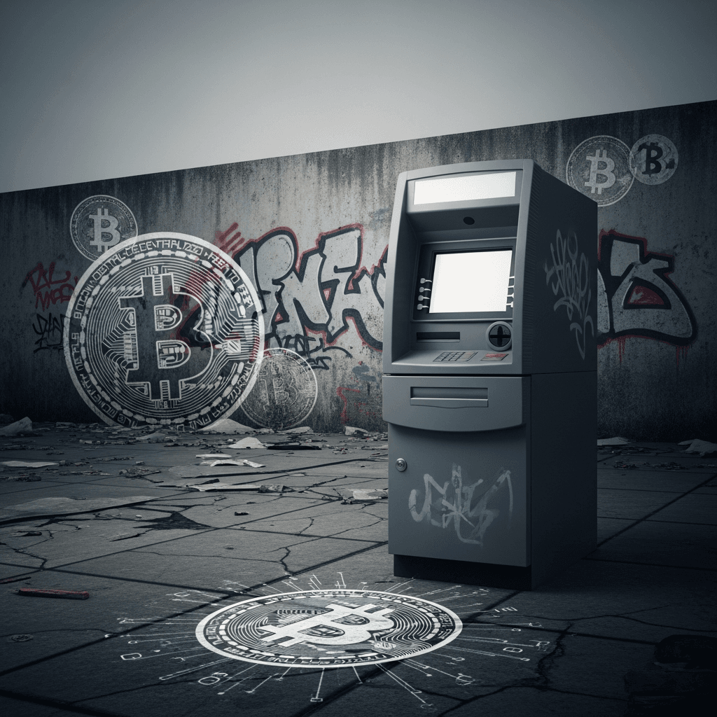 Bitcoin Depot cierra 9,000 cajeros y se declara en quiebra