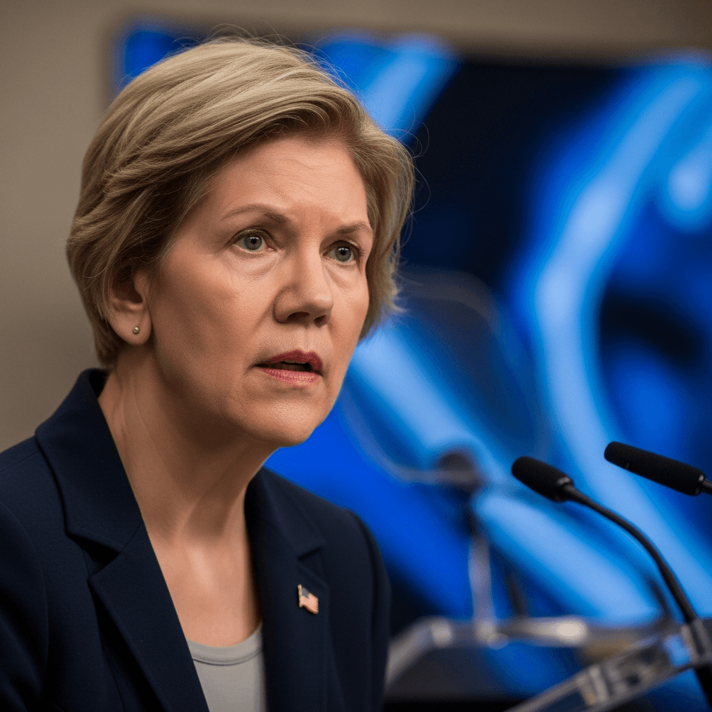 Elizabeth Warren Critica Licencias Bancarias Cripto en EE.UU.