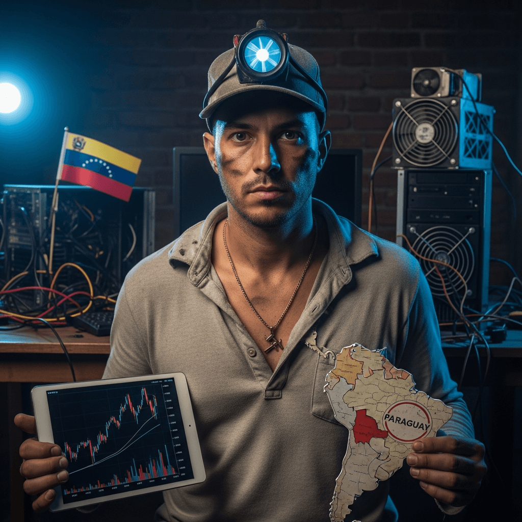 Venezolano aboga por modelo paraguayo para minería de Bitcoin