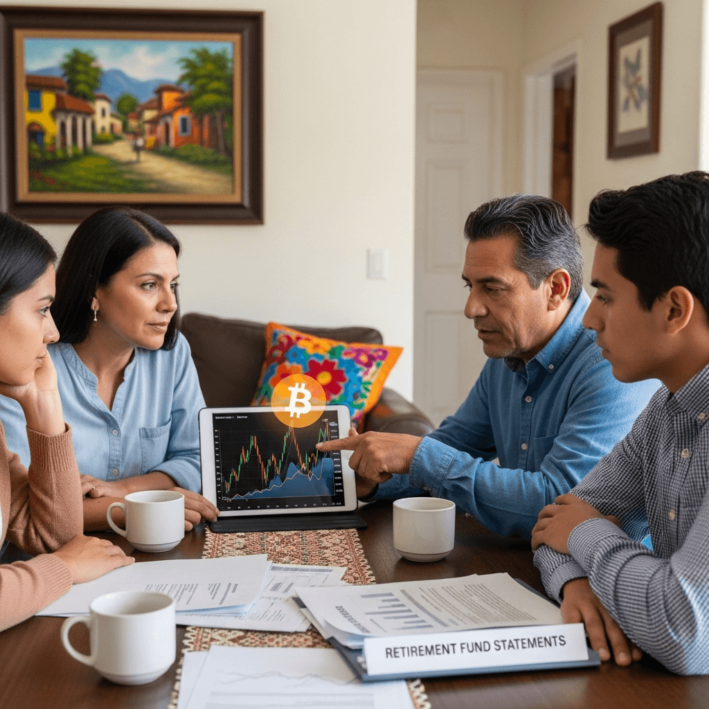 Bitcoin en fondos de retiro: Implicaciones para hispanos en EE.UU.