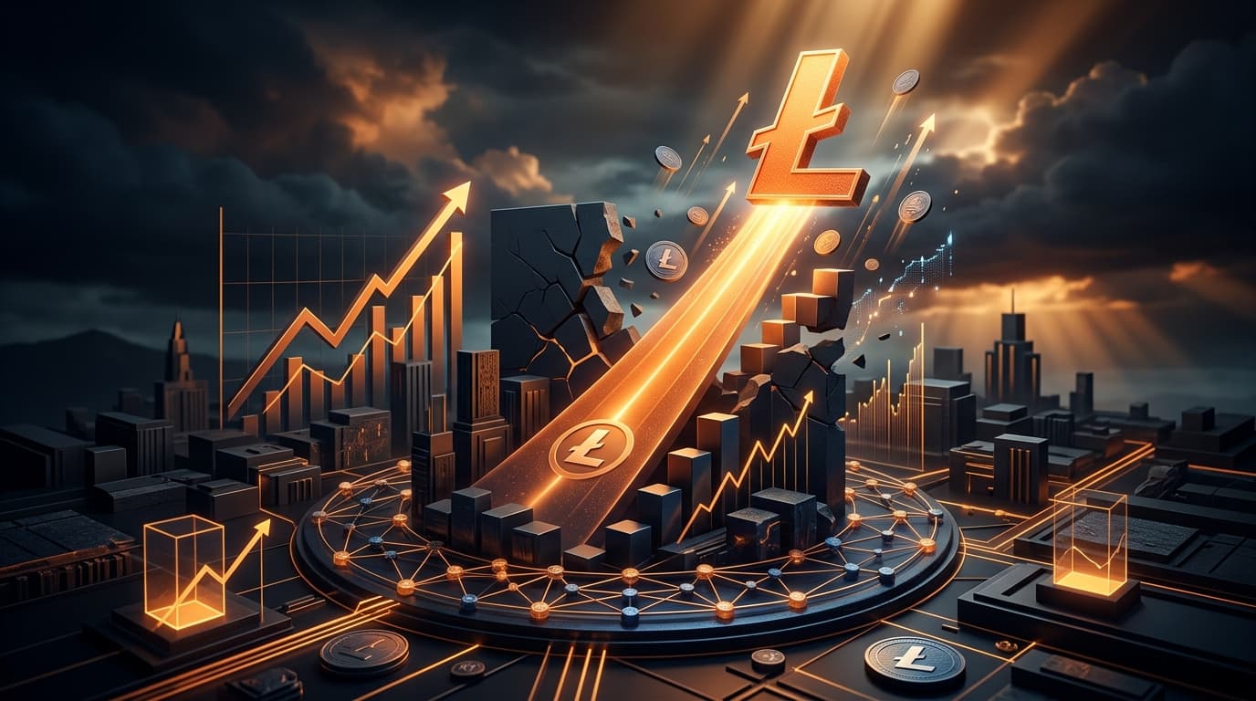 Litecoin salta 25% tras el pedido de ETF spot de Grayscale en EE.UU.