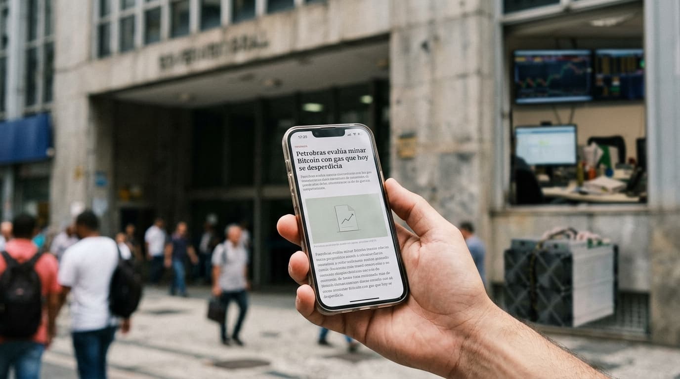 Petrobras evalúa minar Bitcoin con gas que hoy se desperdicia