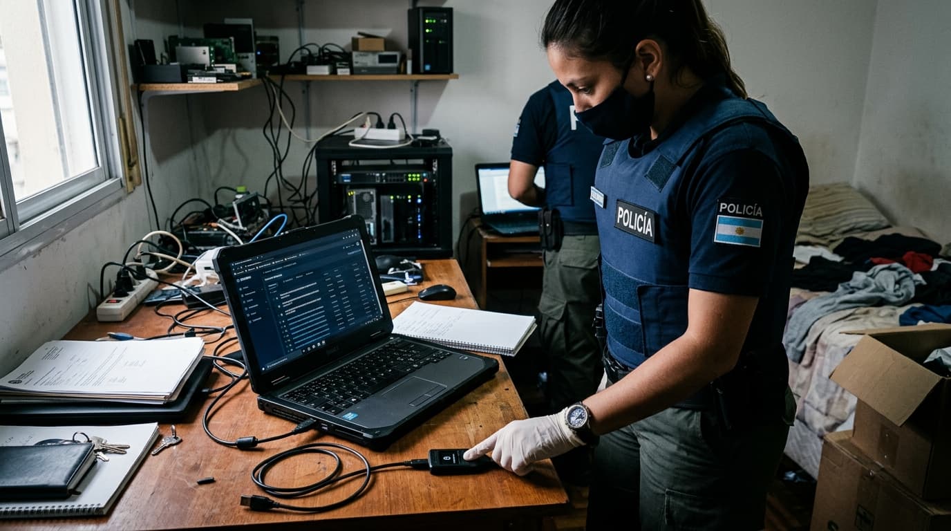 El Ministerio de Seguridad dicto pautas para allanamientos con cripto